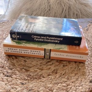 Set of 2 | Fyodor Dostoevsky | Crime and Punishment | Great Short Works